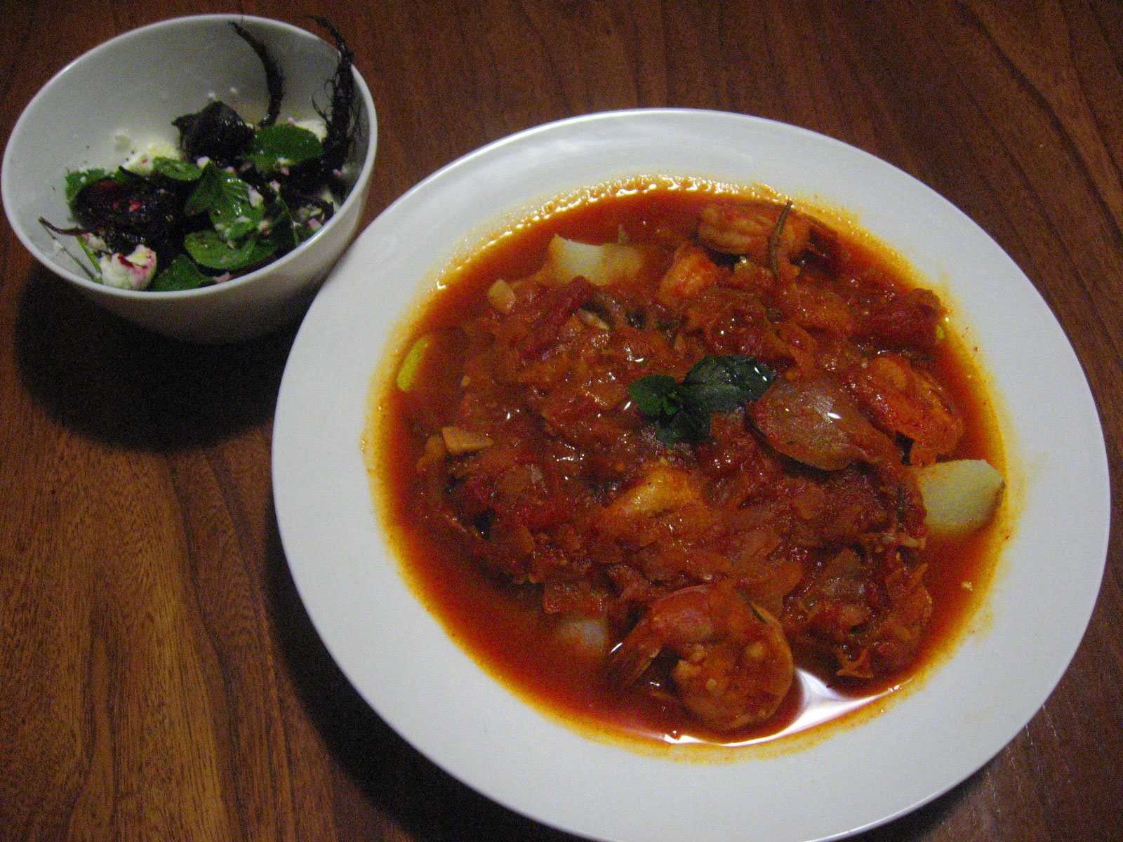 Baby Octopus and Tomato Soup and Beetroot Salad – The Writing of ...